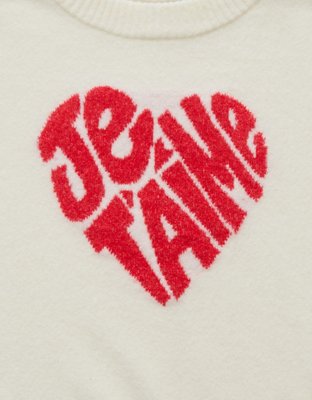 AE Whoa So Soft Valentine's Day Sweater