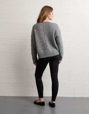 AE Whoa So Soft Bisous Graphic Sweater