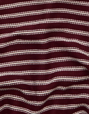 AE Balloon-Sleeve Open-Front Cardigan
