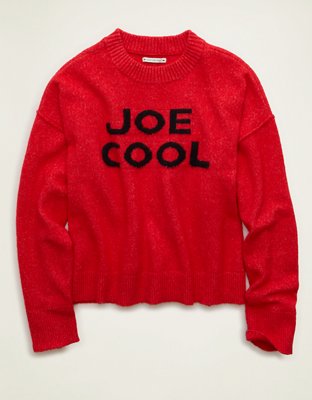 AE Whoa So Soft Snoopy Joe Cool Graphic Sweater