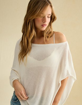 AE Jersey Sweater Poncho