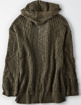 Женские кардиганы American Eagle AE Crochet Mesh Cardigan — фото 4