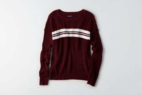 Женские свитеры American Eagle AEO Varsity Stripe Sweater