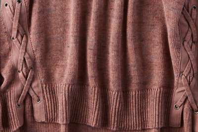 Женские худи American Eagle AEO Side-Lace Sweater — фото 5