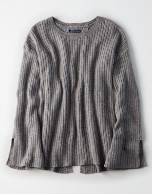 Женские свитеры American Eagle AE Bell Sleeve Open Back Sweater — фото 3