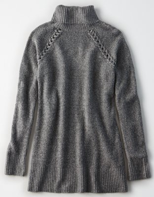 American Eagle AE Waffle Knit Turtleneck Tunic — фото 4