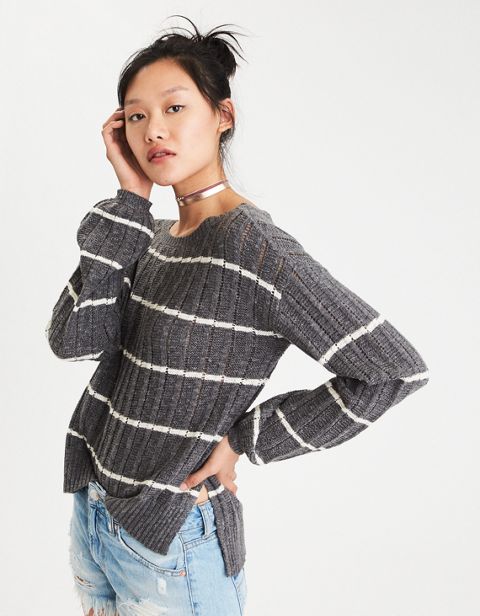 Женские свитеры American Eagle AEO Tie-Back Balloon Sleeve Sweater