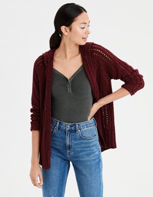 Womens Knit Cardigan | American Eagle Outfitters