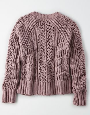 Женские свитеры American Eagle AE Chenille Pullover Sweater — фото 4