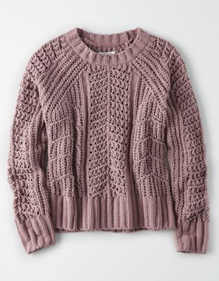 Женские свитеры American Eagle AE Chenille Pullover Sweater — фото 3
