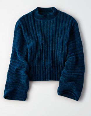 Женские свитеры American Eagle AE Ribbed Super Soft Pullover Sweater — фото 3