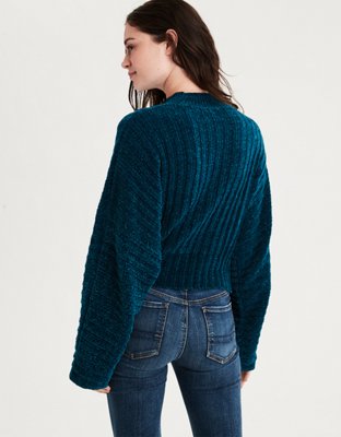 Женские свитеры American Eagle AE Ribbed Super Soft Pullover Sweater — фото 2