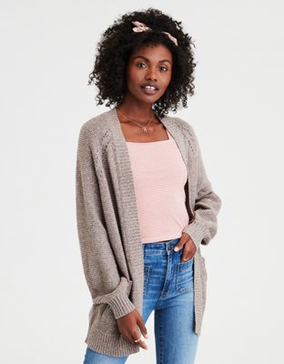 AE Slouchy Marled Cardigan