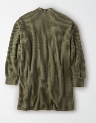 Женские кардиганы American Eagle AE Plush Balloon Sleeve Cardigan — фото 4