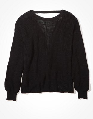 Женские свитеры American Eagle AE Twist Back Crew Neck Sweater — фото 4