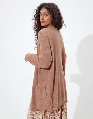 Женские кардиганы American Eagle AE Oversized Button Up Cardigan — фото 3