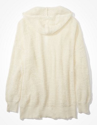 AE Oversized Hooded Cardigan