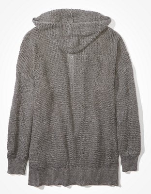 AE Oversized Hooded Cardigan