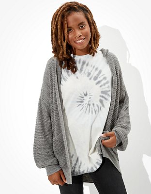 AE Oversized Hooded Cardigan