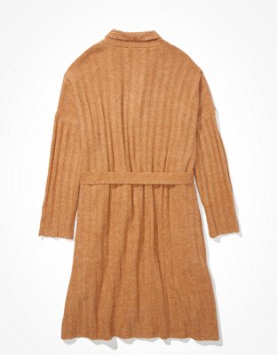 Женские кардиганы American Eagle AE Oversized Dreamspun Belted Cardigan — фото 4