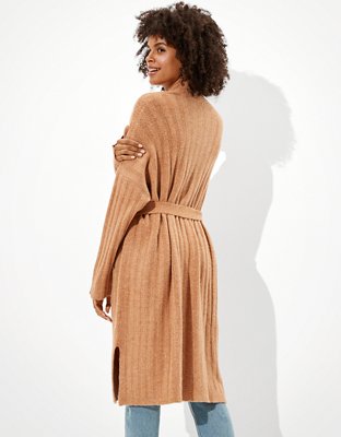 Женские кардиганы American Eagle AE Oversized Dreamspun Belted Cardigan — фото 2