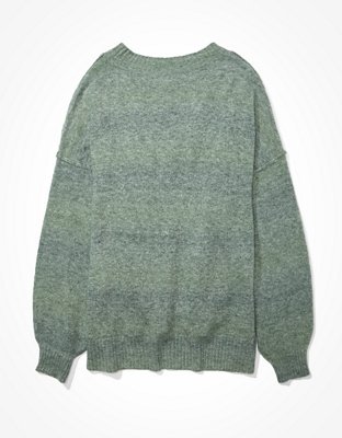 AE Dreamspun Balloon Sleeve Crew Neck Sweater