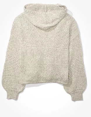 AE Cinched Waist Hooded Sweater