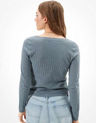 AE Bodycon V-Neck Sweater