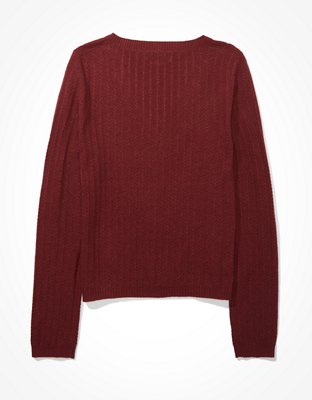 AE Bodycon V-Neck Sweater