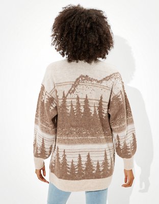 Женские кардиганы American Eagle AE Oversized Wilderness Cardigan — фото 2
