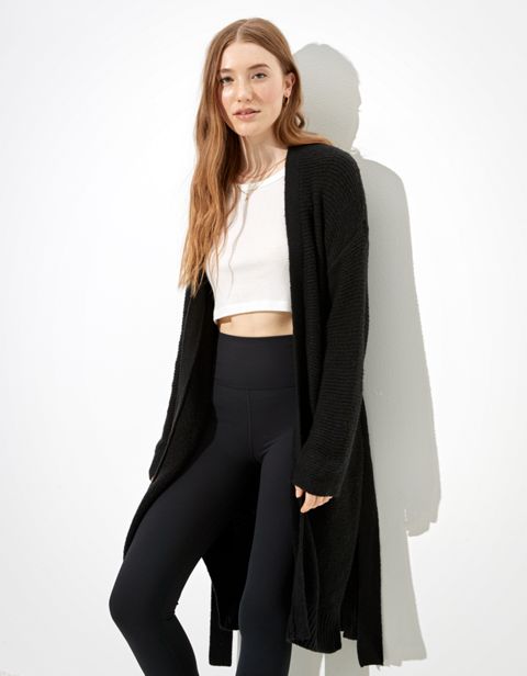 Женские кардиганы American Eagle AE Oversized Belted Cardigan