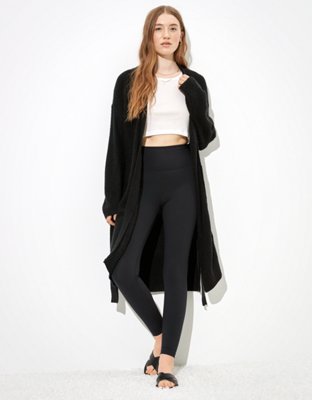 Женские кардиганы American Eagle AE Oversized Belted Cardigan — фото 4