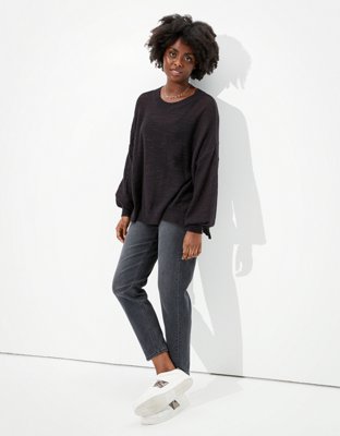AE Oversized Crew Neck Sweater