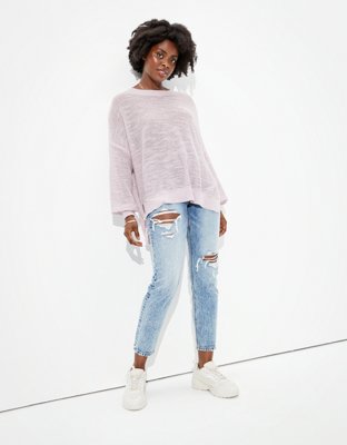 AE Oversized Crew Neck Sweater