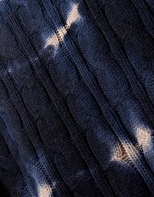 Женские свитеры American Eagle AE Oversized Tie Dye Turtleneck Sweater — фото 6