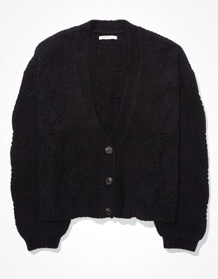 AE Chenille Oversized Cardigan