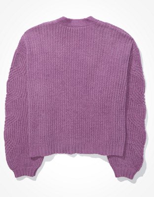 AE Chenille Oversized Cardigan