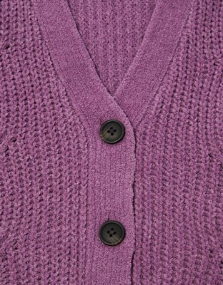 Женские кардиганы American Eagle AE Chenille Oversized Cardigan — фото 4