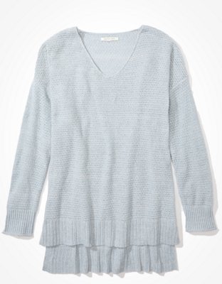 Женские свитеры American Eagle AE Oversized V-Neck Sweater — фото 3