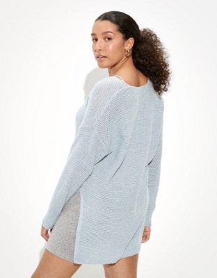 Женские свитеры American Eagle AE Oversized V-Neck Sweater — фото 2