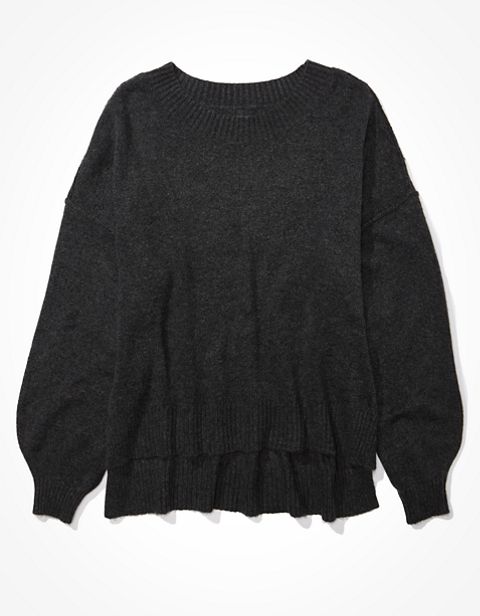 Женские свитеры American Eagle AE Dreamspun Balloon Sleeve Crew Neck Sweater