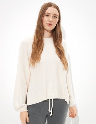 American eagle 2025 cream sweater