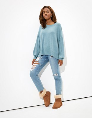 American eagle hotsell balloon sleeve sweater