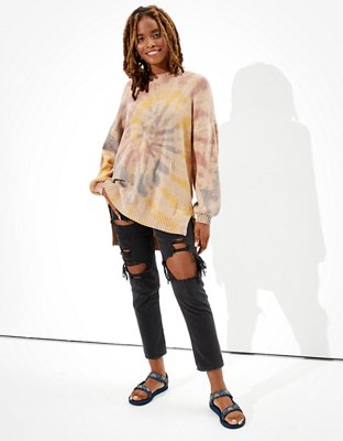 AE Oversized Crew Neck Sweater