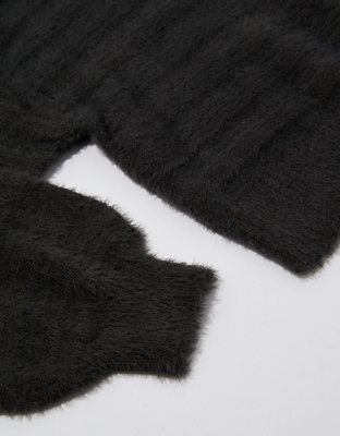 Женские свитеры American Eagle AE Eyelash Mock Neck Sweater — фото 5