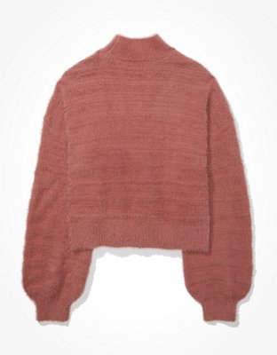 AE Eyelash Mock Neck Sweater
