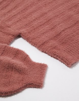 AE Eyelash Mock Neck Sweater