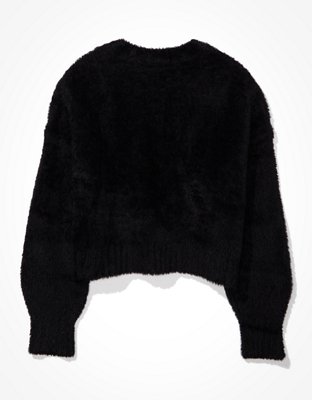 soft cropped sweater