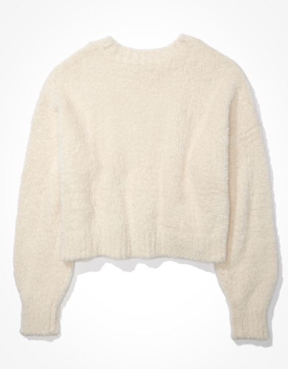 AE Cropped Eyelash Sweater