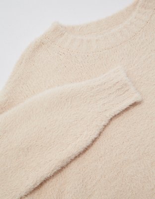 Женские свитеры American Eagle AE Cropped Eyelash Sweater — фото 5